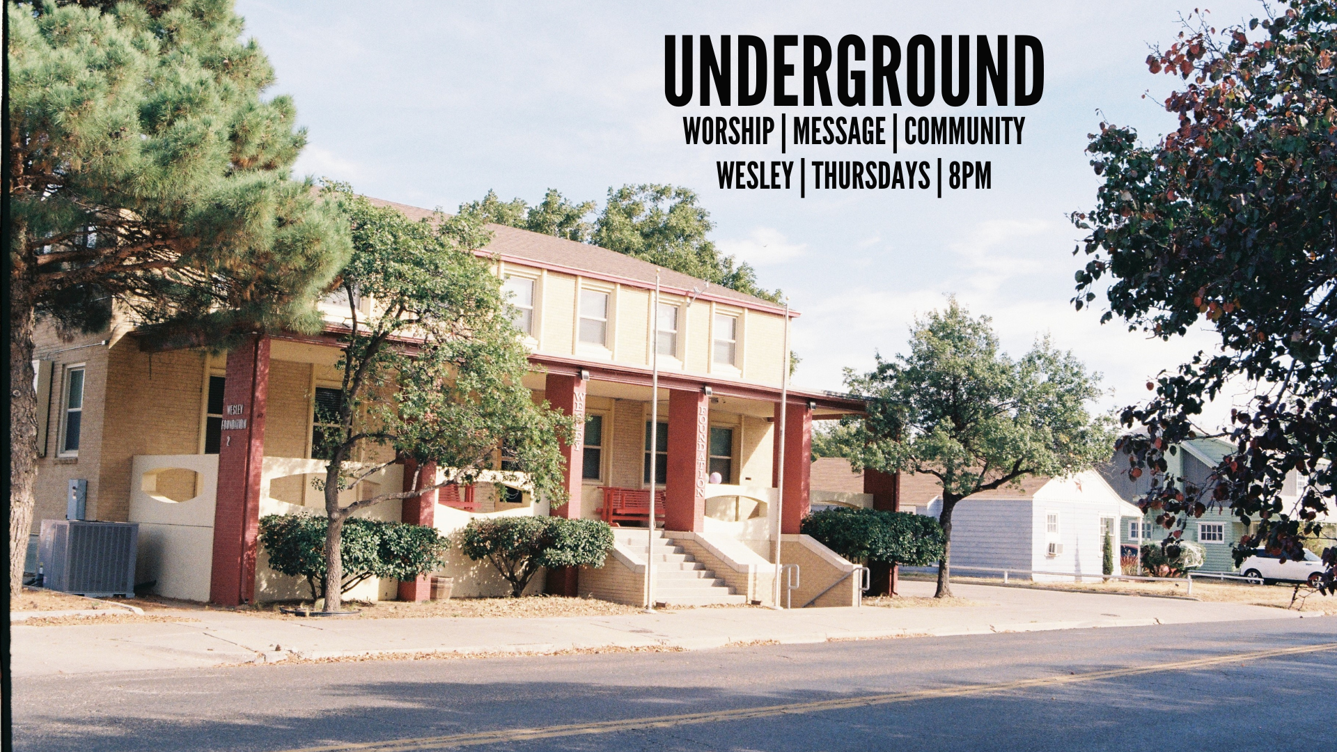 Underground Worship Service