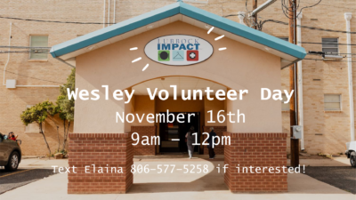 Volunteer Day at Lubbock Impact