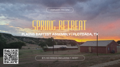 Spring Retreat February 7th-9th