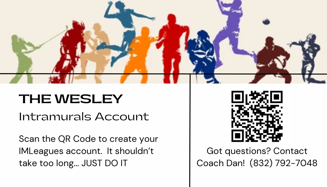 Join our Wesley Intramural Account!