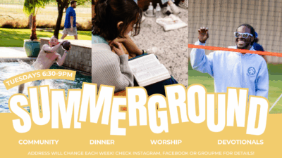 Summerground Tuesdays!